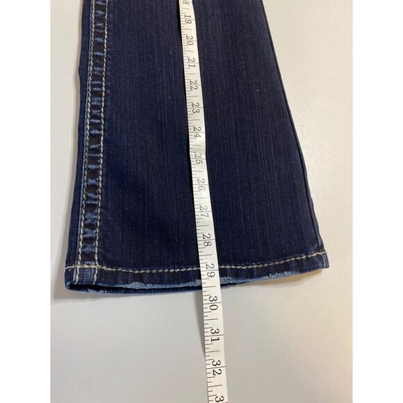 Silver Suki Surplus Flap Pockets Bootcut Jeans Women Sz 28  Mid Rise Embroidery - Picture 13 of 13